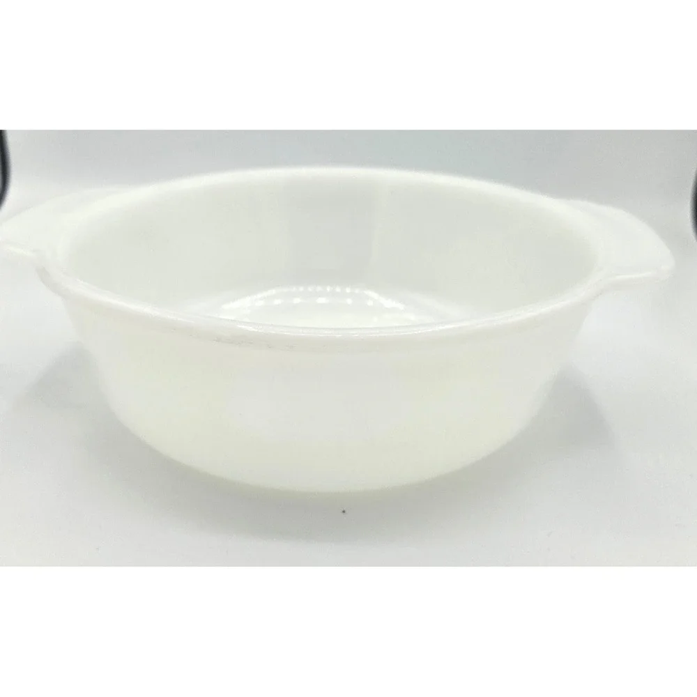 Vintage‎ Fire-King Peach Luster 1.5 Qt Casserole/Serving Bowl